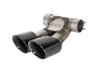 Auspuff Sportendrohre SCHWARZ. Porsche 981 Boxster / 981C Cayman - 98104420011, 98104420111