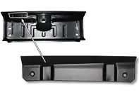 Support de réservoir de lave-glace pour panneau de nez de cloison avant. Porsche 1963-73 - 90150103120GRV, 90150103120 - 1680501200, 591024-2