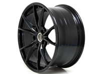 Cerchio anteriore in lega nera Carrera S da 20' per Porsche 982 (718) Boxster / Cayman - 982601025AJ041, 982601025AJ, 982601025H041, 982601025H