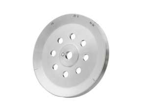 Krukaspoelie titanium 131 mm. Porsche 911 1974-77 - 91110201704 - PM-O332-0, 1618300308