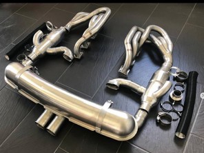Sport exhaust centre exit GT pipes with headers system WITH Heating. Porsche 964 - 96411104205, 96411321316, 96411321315, 96411104504, 96411104502, 96411104605, 96421104004, 96421103905, 96421103932