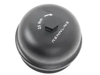 Tappo alloggiamento filtro olio Rennline in alluminio billet. Porsche 997/991/970 Panamera V8/Cayenne V8 - 94810702200 - M52