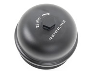 Rennline 铝坯机油滤清器外壳盖。保时捷 997 / 991 / 970 Panamera V8 / Cayenne V8 - 94810702200 - M52