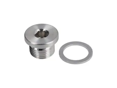 Magnetische Ölablassschraube mit Dichtring (M18 x 1,5 x 12) für Porsche 986 / 987.1 / 996 / 997.1 - 90021900930, 90012310630