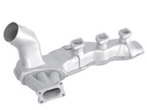 Exhaust Heat Exchanger RIGHT. Porsche 964 C2 / C4 - 96421103905, 96421104004, 96421103932