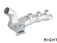 Exhaust Heat Exchanger, RIGHT. Porsche 964 C2 / C4 - 96421103905, 96421104004, 96421103932