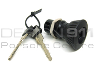 Handschoenenkastjeslot met sleutels. Porsche 911/964 - 91155290207