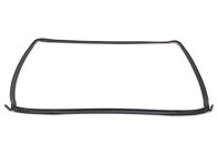 Targa roof seal with drainage hose. Porsche 996 / 997.1 / 997.2 - 99656245501, 99656245500