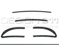 Front bumper top air grille fitting kit. Porsche 997 GT3 - 99757556792