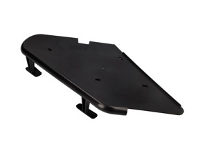 Plaque d'amortisseur arrière 1/4 d'aération. Porsche 987 Boxster / 987C Caïman - 98757564701