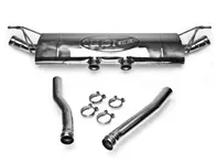 Sports exhaust rear silencer Porsche 957 Cayenne turbo and turbo S
