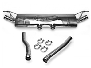 Silencieux arrière échappement sport Porsche 957 Cayenne turbo et turbo S