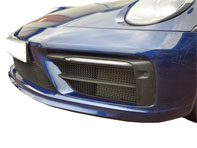 Ensemble de grilles en acier inoxydable pour pare-chocs avant ZunSport. Porsche 992 Carrera 4 (Ensemble Sport Design) 2018>> - ZPR79619, ZPR79619B, ZPR79619, ZPR79619B