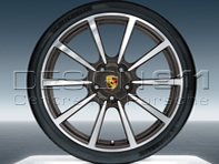 20' 991 C4 / C4S Carrera Classic Jantes et pneus en alliage d'origine Porsche - 99104460278, 99104460277