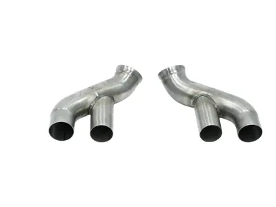 Tail Pipe Adapter Set PSE for Sports Rear Exhaust Silencer Set. Porsche 997.2 - 99711151131, 99711151130, 99711151230, 99711151231 - CARP97DFIPSELP
