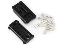 Connector housing, 14-pole. Porsche 911, 914, 924 S, 928, 944/2, 964 and 968 - 91161211305