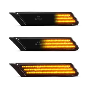 Indicatori di direzione laterali sequenziali a led Fumè per Porsche 997 - 99763103302, 99763103402, 99763103702, 99763103802