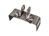 Staffa di montaggio della cintura di sicurezza. Porsche 911/912 65-73 - 91150150501