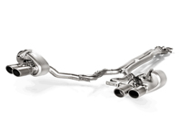 Akrapovic Evolution Line Titanium Exhaust for Porsche (971) Panamera GTS / Turbo 2017-2020 - 971253607BY, 971253608BY