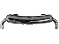 排气消声器/消音器后箱。获得 TUV/EEC 认证。保时捷 911 1965-73 2 进 2 出 70 毫米出口 - 91111101105SD, 91111102500SD, 92.510SD, 92510SD, 1620604000, 91111102500, 91111102505 - 92.510SD, 1620604000
