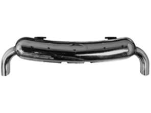 排气消声器/消音器后箱。获得 TUV/EEC 认证。保时捷 911 1965-73 2 进 2 出 70 毫米出口 - 91111101105SD, 91111102500SD, 92.510SD, 92510SD, 1620604000, 91111102500, 91111102505 - 92.510SD, 1620604000