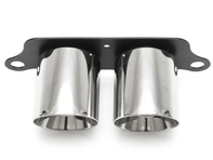 豪华双风格尖端 - 抛光铬。保时捷 991.2 GT3 / GT3 RS - 99111125395, 99111125380, 99111125791