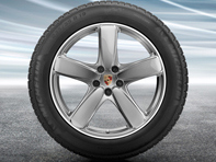 19' Macan Sport Classic Alloy Wheels & Summer Tyres Original Porsche - 95B044665D