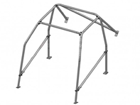 Roll-bar a 6 punti imbullonato con barre a porta singola. Porsche 911/912 dal 1974 al 1989