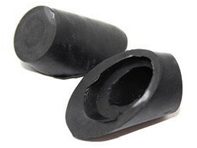 Inner and outer grommet set for windshield wiper shaft. Porsche 356 - 64462829240, PCG62829200