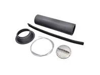 Kit de remplissage de carburant RSR complet avec bouchon de réservoir argenté. Porsche 911 1963-89 - 90150303140 - TAN11.1.104, 1681150410, 591010RSR-1