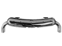 Auspuff Schalldämpfer / Schalldämpfer Heckbox 2in/2out. Mit TÜV/EWG-Zulassung Porsche 911 1974-89 - 92511SD, 92.511SD, 1620604100 - 92.511SD, 1620604100
