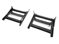 Tilting seat base S-seat with sliders (PAIR). Porsche 911 69-73 - 91152106700, 91152106800, 91152148100, 91152148200 - SET11.1.118, SET11.1.139, SET11.1.139, SET111118, SET111139, SET111139