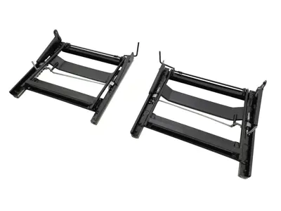 Kantelbaar zitvlak S-zit met schuivers (PAAR). Porsche 911 69-73 - 91152106700, 91152106800, 91152148100, 91152148200 - SET11.1.118, SET11.1.139, SET11.1.139, SET111118, SET111139, SET111139