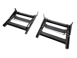 Tilting seat base S-seat with sliders (PAIR). Porsche 911 69-73 - 91152106700, 91152106800, 91152148100, 91152148200 - SET11.1.118, SET11.1.139, SET11.1.139, SET111118, SET111139, SET111139