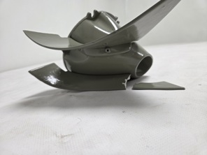 DAMAGED Air Deflector Alternator. Porsche 911 1970-77 - 91110603300