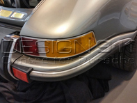 Backdate Facelift Kit ACHTERBUMPER ST Look Porsche 964 - 91150502102GRV, 90150502320GRV, 91150502202GRV