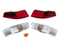 Blinkereinheit-Kit, vorne und hinten. Porsche 993 - 00004490000, 99363106101, 993631106201, 99363106201, 99363140301, 99363140401, 99363106202