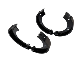 Handbrake shoe set for Porsche 911 1969-89 (set of 4) - 91135209710, PCG35209711, 10990.154.7 - 10990.154.7