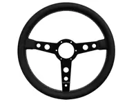 Volant en cuir pleine fleur série 130R avec coutures croisées ou parallèles. 350 mm. Porsche911/964/993/924/944/968/928. - 74152, 74153