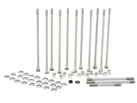 Carter door middel van boutenset. Porsche 911 2.0L tot 2.7L motoren - 90110117300, 204-5407, 2045407, 90110116101, 90110116102, 90110116103, 99907000402, 99907000403