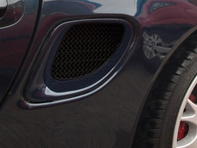 Juego de rejillas de ventilación laterales de acero inoxidable Zunsport. Porsche Boxster / Boxster S 986 - ZPR17906, ZPR17906