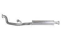 Tubo de escape y silenciador delantero. Porsche 924 turbo. - 93111190100, 93111190500 - 1620500600, 92.446