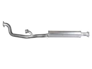 Downpipe and front silencer. Porsche 924 turbo - 93111190100, 93111190500 - 1620500600, 92.446