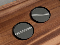 Porsche Car coaster for cup holder, Heritage Design. Porsche Cayenne >>2017 - 9Y0044061