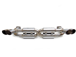 Uitlaatdemper / Demper Titanium DesignTek voor Porsche 997 Turbo - 3606009737, 99711102680