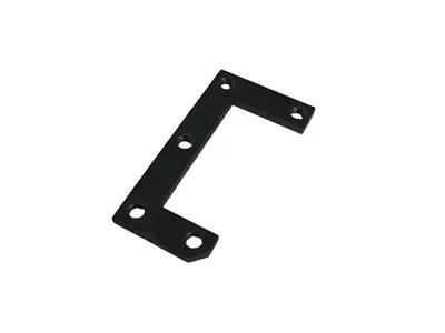 Placa de cierre de puerta roscada. Porsche 356 Pre-A - 35652210, 356 52210 - PP128S, P128S