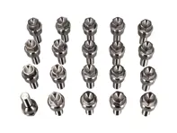 Lichtgewicht titanium wielbouten voor Porsches (20 stuks) - 99736120000, 99736120302