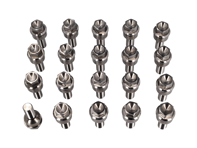 适用于保时捷的轻质钛合金车轮螺栓（20 个一包） - 99736120000, 99736120302