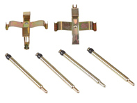 后部刹车片销钉套件。保时捷 911 1984-89 - 91135295101, 91135295104 - PS8848-K, 1664000310