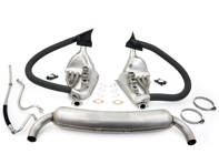 排气和热交换器套件 SSI。保时捷 911 1984-89